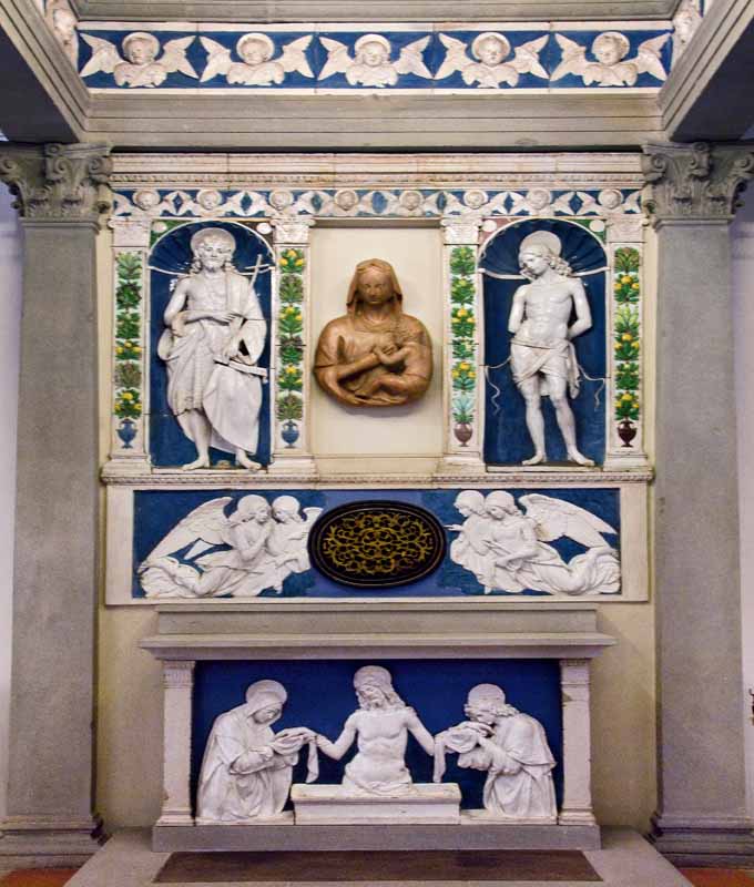 Andrea Della Robbia Tempietto 1495 1500